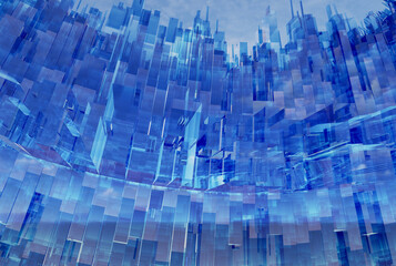 crystal building 