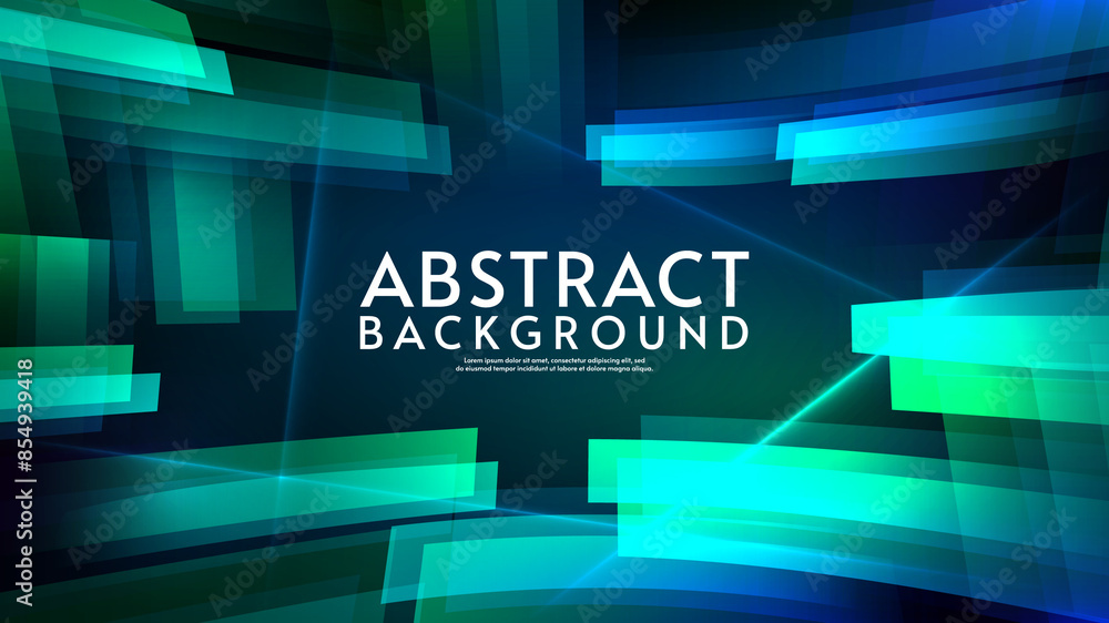 Poster tech background. digital technology. abstract visual for screen template. geometric tech background.