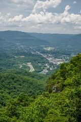 Obraz premium downtown middlesboro, kentucky