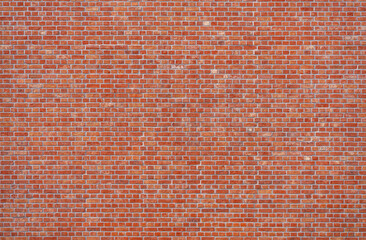Red brick wall