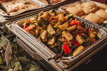 grilled autumn vegetables