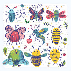 cartoon illustrator card or background .