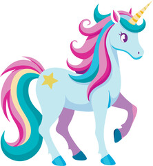 Unicorn. Stock Vector 