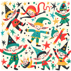 cartoon illustrator card or background .