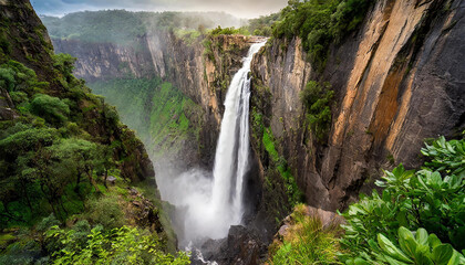 Fototapeta premium waterfall in the forest