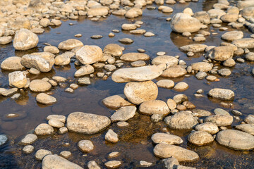 pebbles on the beach