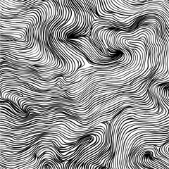 Organic texture. Crosshatch, wood, waves, linear stroke. Freehand organic line stroke textured.