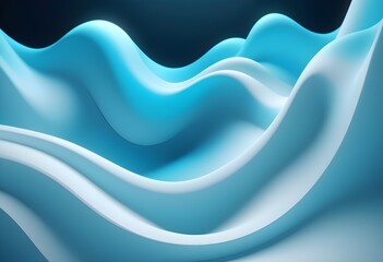 Fototapeta premium Abstract 3d gradient background, artistic blur fluid gradient wallpaper