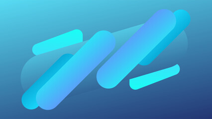 ABSTRACT BLUE GRADIENT BACKGROUND SMOOTH COLORFUL DESIGN WITH GEOMETRIC SHAPES VECTOR TEMPLATE GOOD FOR MODERN WEBSITE, WALLPAPER, COVER DESIGN 