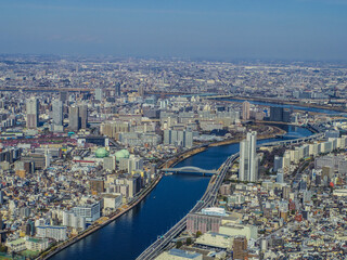 【東京都】東京スカイツリーからの眺望