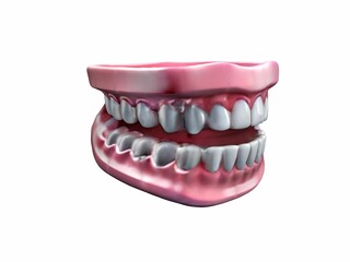3D illustration - Human Teeth - Dentition