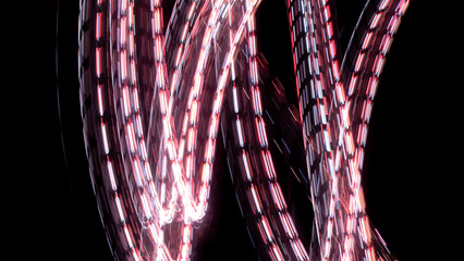 Digital Wallpaper Gaming Streaming Background Futuristic Abstract Neon Overlay Effect