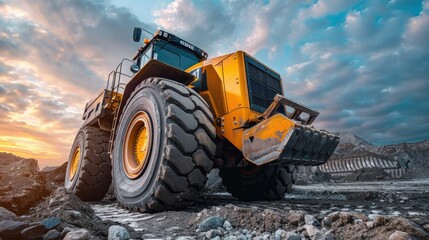 Large Powerful Heavy Construction Mining