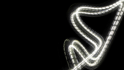 Digital Wallpaper Gaming Streaming Background Futuristic Abstract Neon Overlay Effect