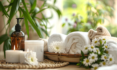 Obraz premium beauty and cosmetic concepts