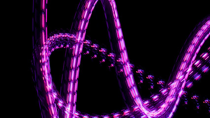 Digital Wallpaper Gaming Streaming Background Futuristic Abstract Neon Overlay Effect