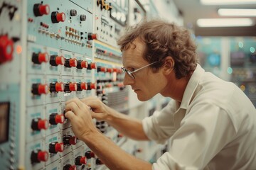 Unraveling Complexity: Mathematician Utilizing Supercomputer for Advanced Simulations in Modern Research