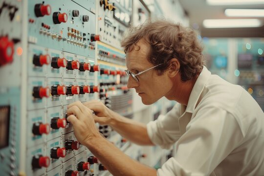 Unraveling Complexity: Mathematician Utilizing Supercomputer for Advanced Simulations in Modern Research