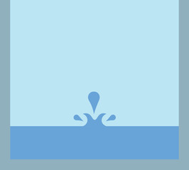 Water Tank Filled Water