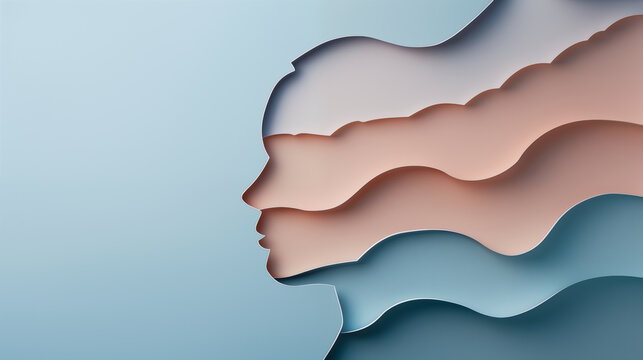silhouette of woman, 