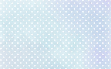 手書き風のブルーのドット背景