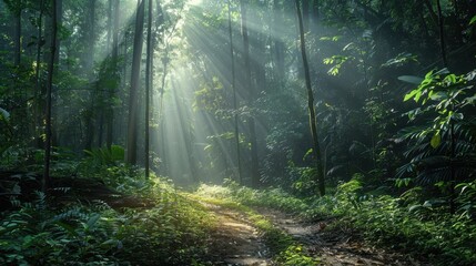 Obraz premium Traditional house with fresh view