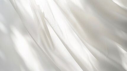 Obraz premium Gray shadow and light blur abstract background on white wall from window. Architecture stripe dark shadows indoor in room background, monochrome, black and white