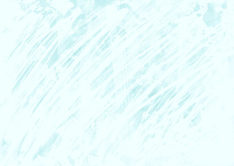 水色の荒々しいタッチの水彩テクスチャ背景