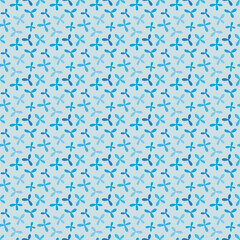 blue pattern