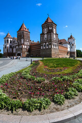 Fototapeta premium View at the castle of Mir in Belarus