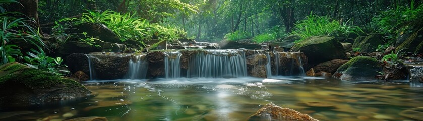 Obraz premium Traditional house with fresh view