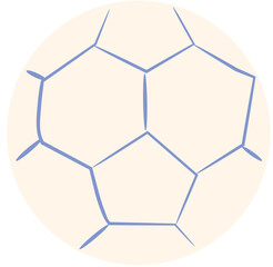 Fototapeta premium soccer sport equipment 