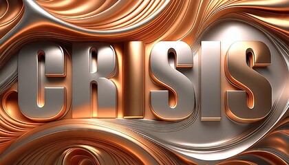 Crisis Management Conceptual Abstract Art Design