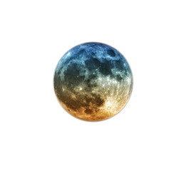 Naklejka premium Moon, star, stars, sparkles, falling star, isolated on transparent background. Night sky, starlight, milky way, galaxy, space overlays, png