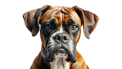 A close-up collage of a dog, showcases their unique visages