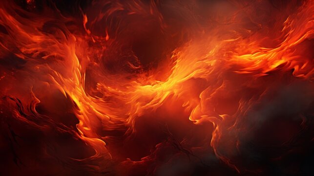 Dynamic flames of passion  a fiery match symbolizing intense emotions and potential burnout