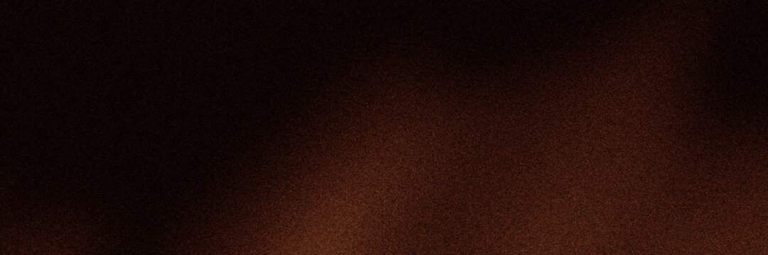 Abstract dark brown and black  gradient noise grain background  with a smooth, subtle texture, perfect for wallpapers, backdrops, and digital designs. posters advertising, templates, banners, covers.