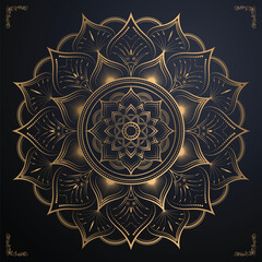 Elegant mandala background with luxurious style  and eps file download.