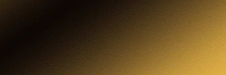 Abstract gradient noise grain background with a blend of black and gold colors, perfect for modern designs and creative projects. posters advertising, templates, banners, covers.
