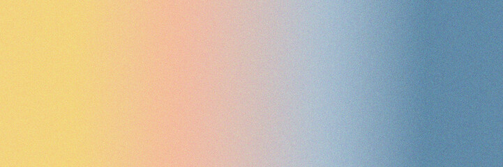 Abstract light gradient noise grain background with soft yellow, pink, and blue hues blending smoothly for a calm and serene effect. posters advertising, templates, covers, banners.