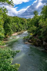 La rivière Le Fier à Annecy