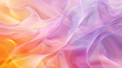 Abstract Colorful Waves