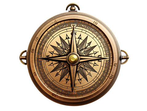 a close up of a compass