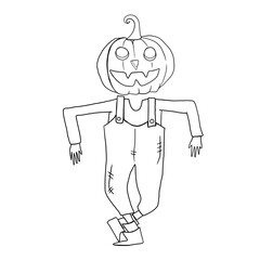 Halloween coloring book for kids 