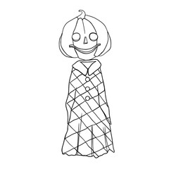 Halloween coloring book for kids 