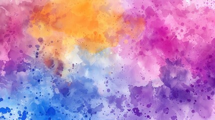 Fototapeta premium abstract colorful mardi gras watercolor splash background celebration