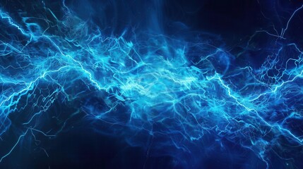 abstract electric blue texture with glowing energy lines futuristic techno background digital illustration
