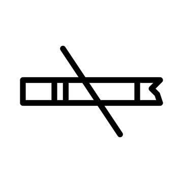 recommend clip art: dont smoke line icon