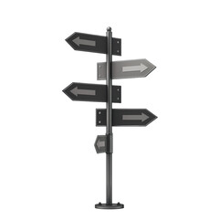 Multiple Direction Signpost