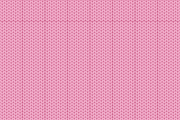 Pink knitting seamless pattern wallpaper